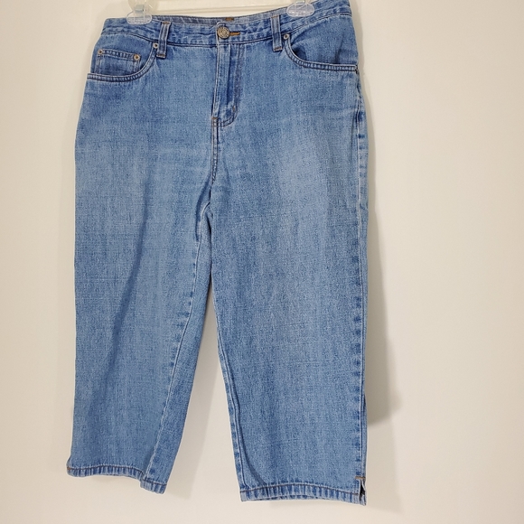 Bill Blast Blue Jean Capris size 10 P - Picture 8 of 8